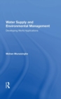 Water Supply And Environmental Management - Book