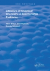 Literature Of Analytical Chemistry : A Scientometric Evaluation - Book
