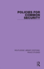 Policies for Common Security - Book