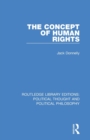 The Concept of Human Rights - Book