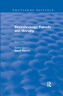 Biotechnology, Patents and Morality - Book