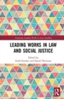 Leading Works in Law and Social Justice - Book