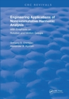 Engineering Applications of Noncommutative Harmonic Analysis : With Emphasis on Rotation and Motion Groups - Book