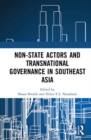 Non-State Actors and Transnational Governance in Southeast Asia - Book
