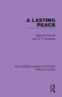 A Lasting Peace - Book