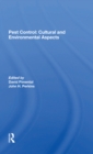 Pest Control: Cultural And Environmental Aspects - Book