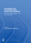 Proceedings Of The Xiv International Grassland Congress - Book