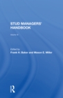 Stud Managers' Handbook, Vol. 19 - Book