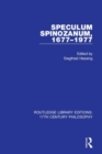 Speculum Spinozanum, 1677-1977 - Book