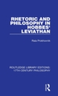 Rhetoric and Philosophy in Hobbes' Leviathan - Book