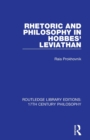 Rhetoric and Philosophy in Hobbes' Leviathan - Book