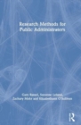 Research Methods for Public Administrators - Book