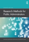 Research Methods for Public Administrators - Book