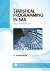 Statistical Programming in SAS - Book