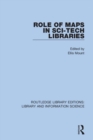 Role of Maps in Sci-Tech Libraries - Book