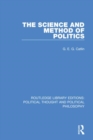 The Science and Method of Politics - Book