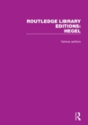 Routledge Library Editions: Hegel - Book