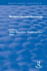 Modern German Sociology - Book