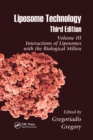 Liposome Technology : Interactions of Liposomes with the Biological Milieu - Book