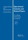 Operational Calculus and Related Topics - Book