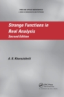Strange Functions in Real Analysis - Book