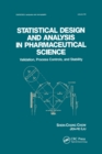 Statistical Design and Analysis in Pharmaceutical Science : Validation, Process Controls, and Stability - Book