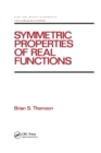 Symmetric Properties of Real Functions - Book