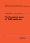 Mathematical Topics in Fluid Mechanics - Book