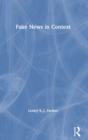 Fake News in Context - Book