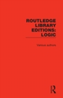 Routledge Library Editions: Logic - Book