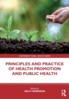 Principles and Practice of Health Promotion and Public Health - Book