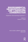 Environmental Geomorphology and Landscape Conservation : Binghamton Geomorphology Symposium 1 - Book