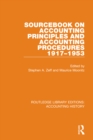 Sourcebook on Accounting Principles and Accounting Procedures, 1917-1953 - Book