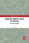 Modern Chinese Parts of Speech : Systems Research - Book