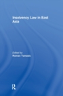 Insolvency Law in East Asia - Book