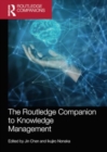 The Routledge Companion to Knowledge Management - Book