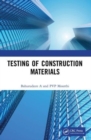 Testing of Construction Materials - Book