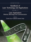 Handbook of Laser Technology and Applications : Laser Applications: Medical, Metrology and Communication (Volume Four) - Book