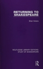 Returning to Shakespeare - Book