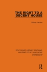 The Right to a Decent House - Book