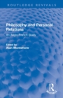 Philosophy and Personal Relations : An Anglo-French Study - Book