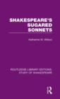 Shakespeare's Sugared Sonnets - Book