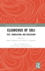 Clearchus of Soli : Text, Translation, and Discussion - Book