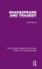 Shakespeare and Tragedy - Book