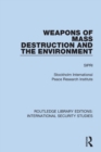 Weapons of Mass Destruction and the Environment - Book
