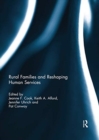 Rural Families and Reshaping Human Services - Book