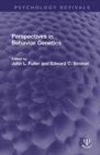 Perspectives in Behavior Genetics - Book