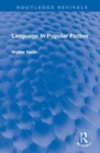 Language in Popular Fiction - Book