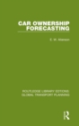 Car Ownership Forecasting - Book