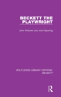Beckett the Playwright - Book